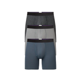 UltraModal™ Core Ball Caddy™ Boxer Brief w/ Fly 3-Pack | Grey Tide Pack