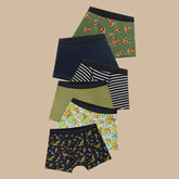 UltraModal™ Kids Core Boys Boxer Brief 6-Pack | Dino Party Pack