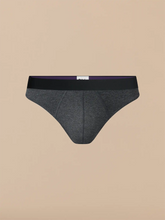 UltraModal™ Core Pouch Front Thong | Heather Charcoal