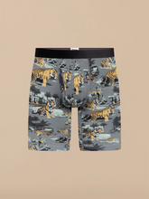 UltraModal™ Core Long Boxer Brief w/ Fly | Poolside Tiger