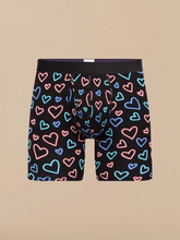 UltraModal™ Core Ball Caddy™ Boxer Brief w/ Fly | Electric Hearts 2.0