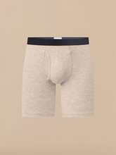 UltraModal™ Core Ball Caddy™ Long Boxer Brief w/ Fly | Heather Grey