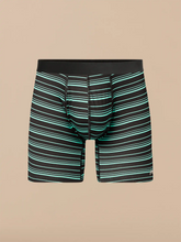 Breathe Boxer Brief w/ Fly | Alien Stripes