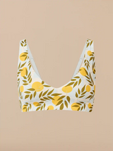 Seamless Plunge Bralette | Summer Oranges