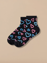 Heritage Quarter Sock | Electric Hearts 2.0