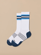 Essential Crew Sock | White/Navy