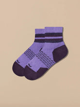 Essential Quarter Sock | Eggplant