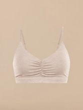 UltraModal™ FeelFree Ruched Bralette with Cups | Heather Grey