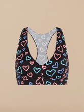 UltraModal™ FeelFree Racerback Bralette | Electric Hearts 2.0