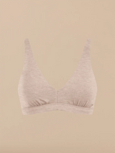 UltraModal™ FeelFree Plunge Bralette with Cups | Heather Grey