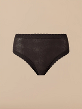 All Over Lace High-Waist Brief | Midnight Web