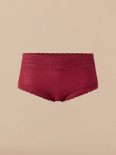 All Over Lace Hipster | Cabernet Zebra