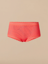 All Over Lace Hipster | Fiery Coral