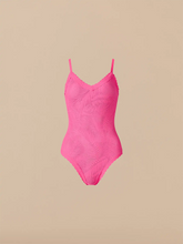 All Over Lace V-Neck Bodysuit | Knockout Pink