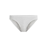Stretch Cotton Bikini | Heather Grey