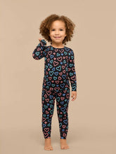 UltraModal™ Long Sleeve PJ Set - Kid's | Electric Hearts 2.0