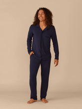 Long Sleeve UltraModal™ PJ Set - Men's | Dark Sapphire