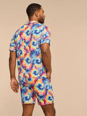 UltraModal™ Short Sleeve PJ Set - Men's | Cosmic