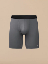 Breathe Long Boxer Brief w/ Fly | Grey