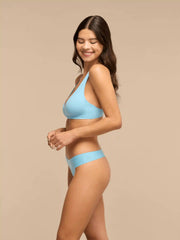 Seamless Thong | Sky