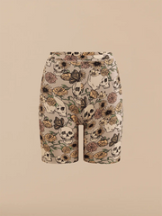 Seamless Long Boyshort | Dead Flowers 2.0