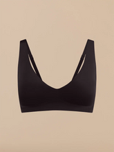 Seamless Plunge Bralette | Black