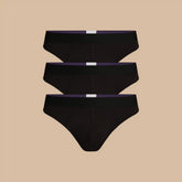 UltraModal™ Core Pouch Front Thong 3-Pack | Black