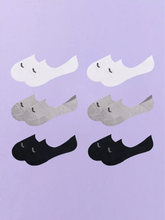 Essential No Show Sock 6-Pack | White/Heather Grey/Black Pack