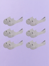 Essential No Show Sock 6-Pack | Heather Grey Pack