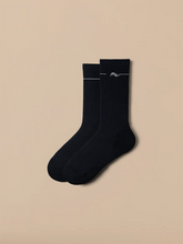 Essential Crew Sock | Black Logo