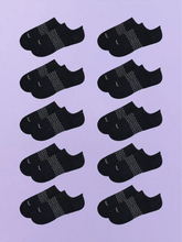 Essential Ankle Sock 10-Pack | Black Pack