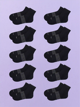 Essential Quarter Sock 10-Pack | Black Pack