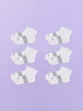 Essential Quarter Sock 6-Pack | White Pack