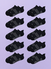 Active Ankle Sock 10-Pack | Black Pack