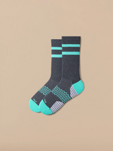 Active Crew Sock | Seafoam/Grey