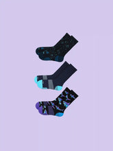 Active Crew Sock 3-Pack | Astro Shark Pack