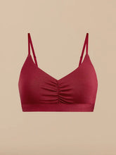 Curvy UltraModal™ FeelFree Ruched Bralette | Cabernet/Cabernet