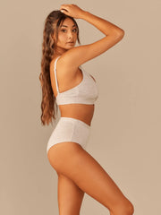Curvy UltraModal™ FeelFree Ruched Bralette | Brazilian Sand/Brazilian Sand