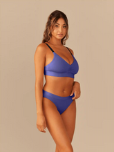 Curvy UltraModal™ FeelFree Ruched Bralette | Berry Blue