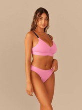 Curvy UltraModal™ FeelFree Ruched Bralette | Pop Pink