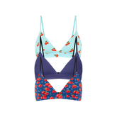 UltraModal™ FeelFree Triangle Bralette 3-Pack | Summer Berries Pack