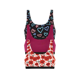 UltraModal™ Core Scoop Bralette 3-Pack | Electric Love Pack