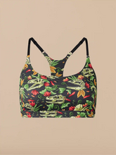 Breathe Racerback Bralette | Jurassic Garden