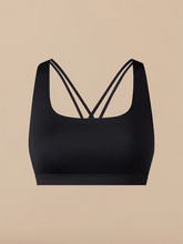 Breathe Strappy Back Bralette | Black