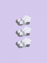 Active Quarter Sock 3-Pack | White Pack