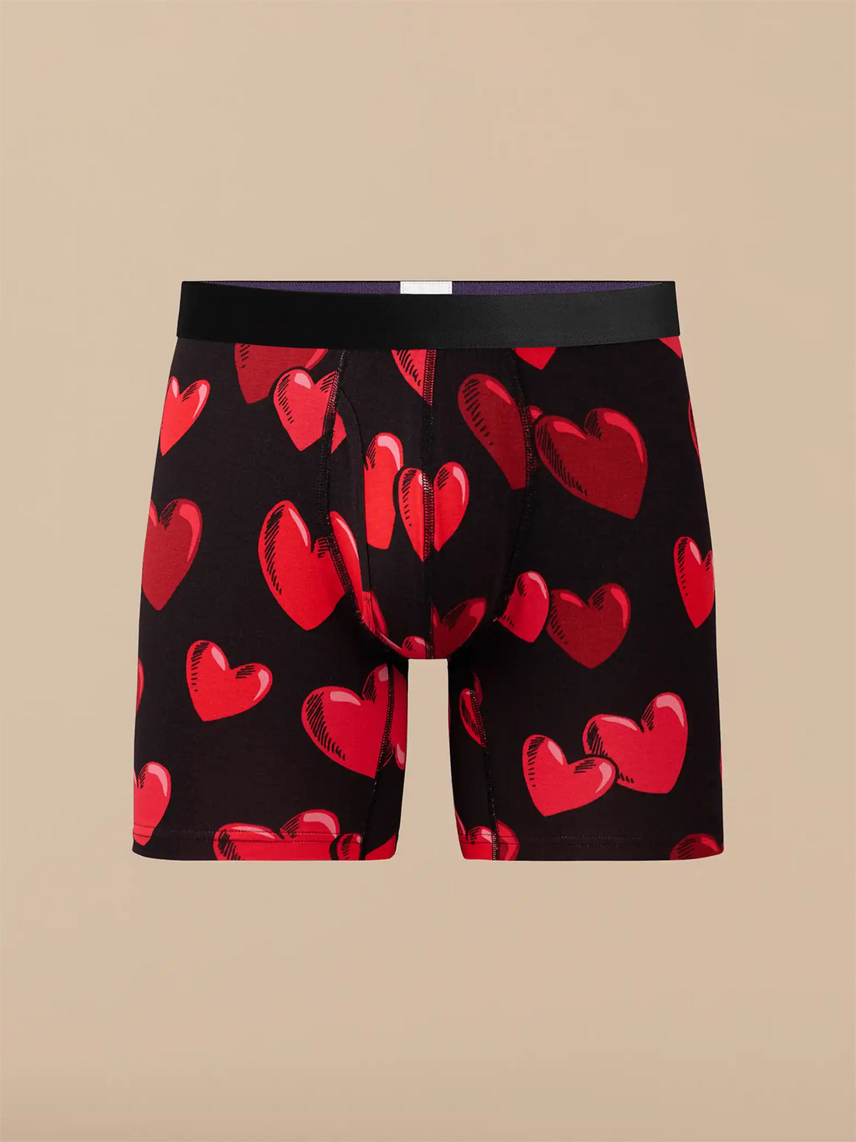 UltraModal™ Core Boxer Brief w/ Fly | Floating Hearts