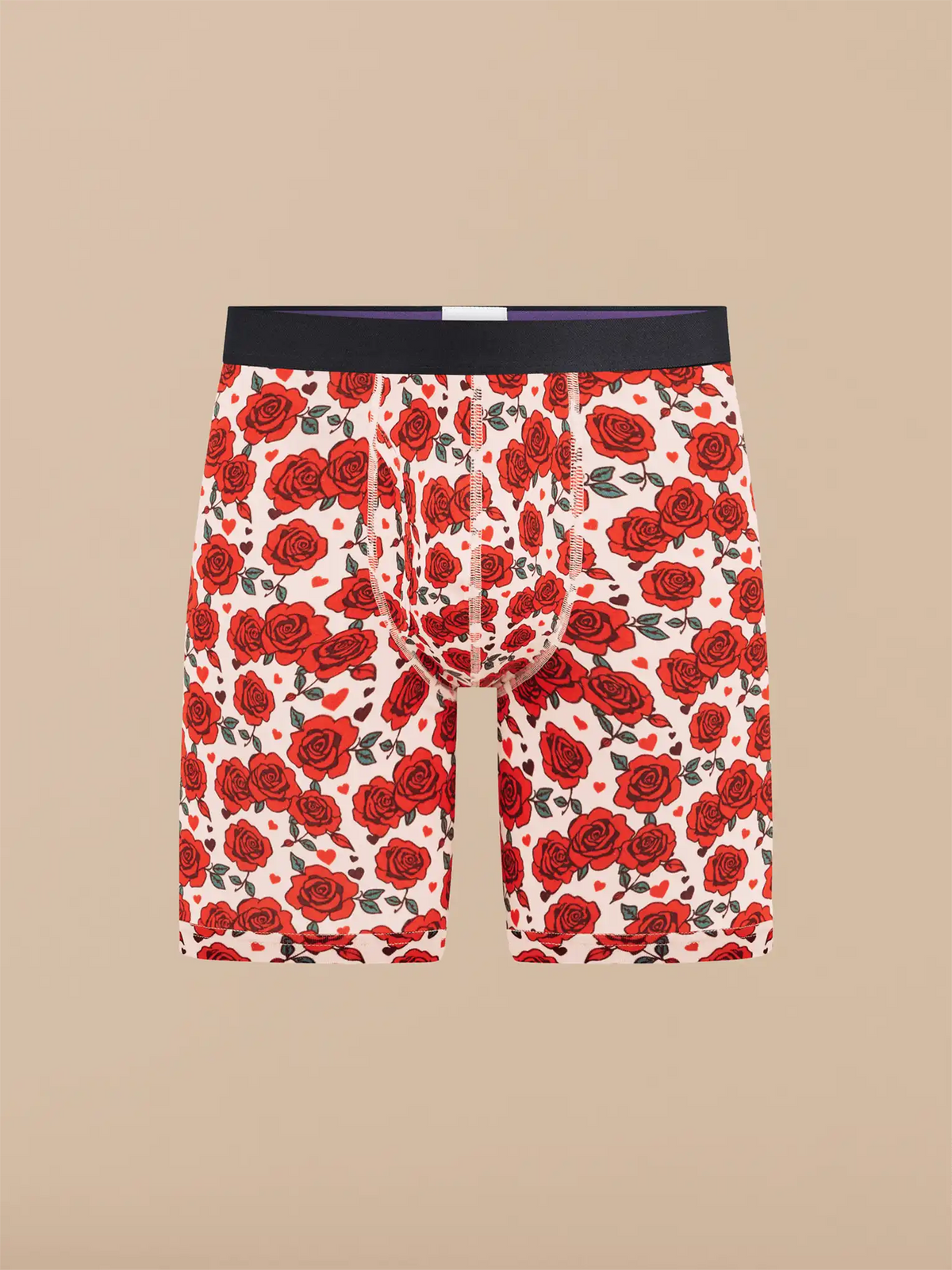 UltraModal™ Core Ball Caddy™ Long Boxer Brief w/ Fly | Rosy Cheeks