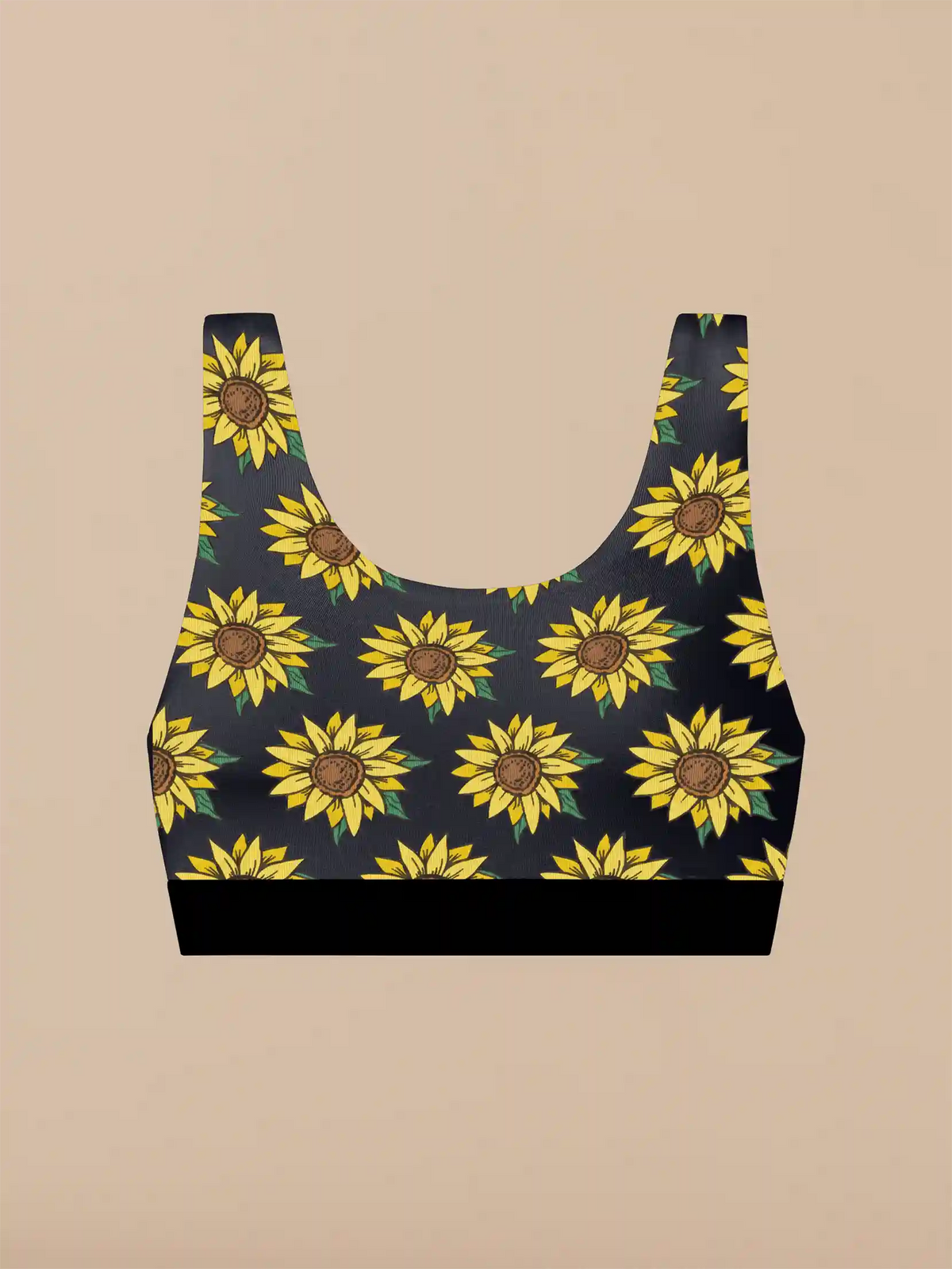 Curvy UltraModal™ Core Scoop Bralette | Here Comes The Sunflowers