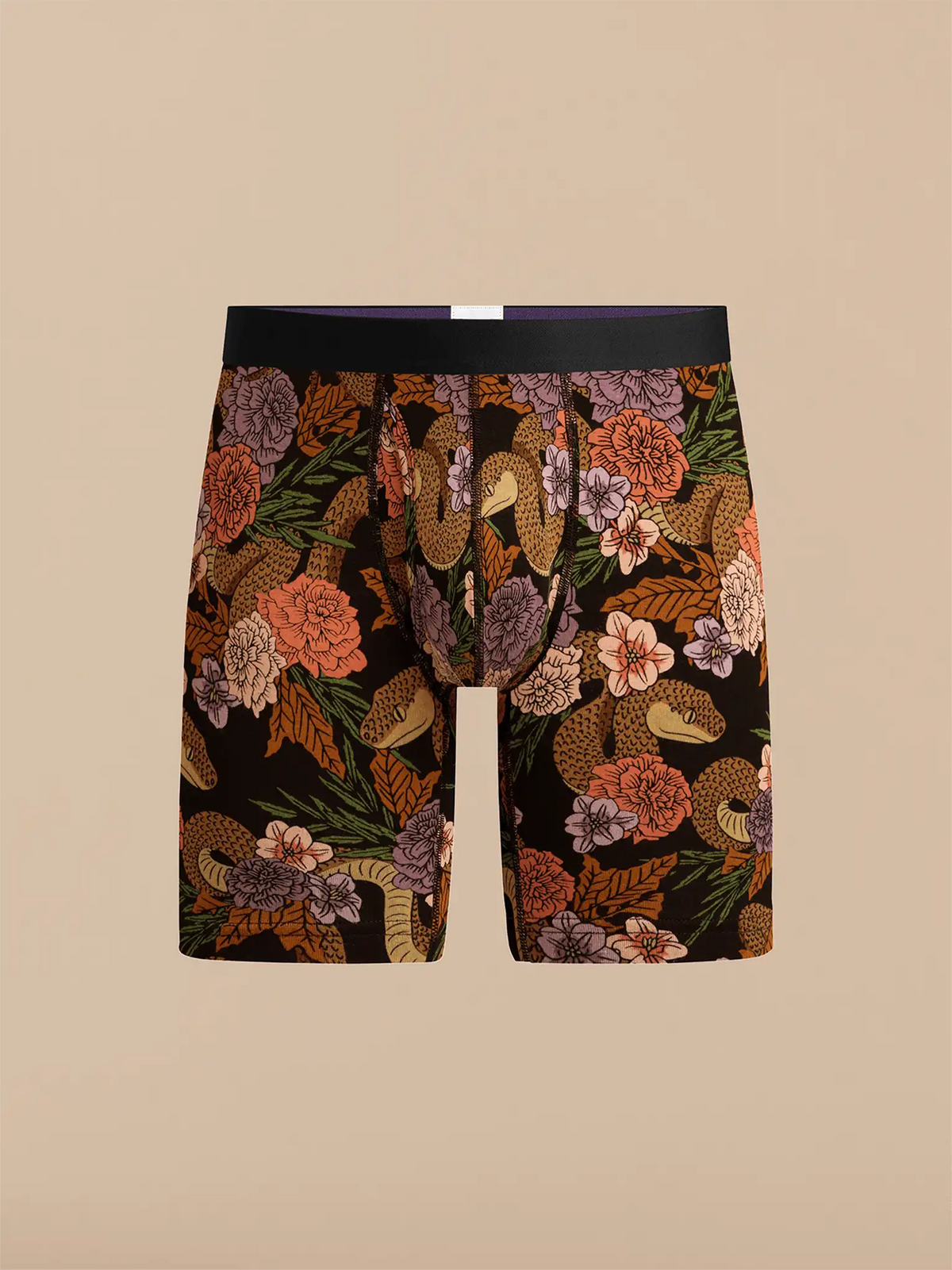 UltraModal™ Core Long Boxer Brief w/ Fly | Garden Snake