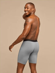 UltraModal™ Core Long Boxer Brief w/ Fly 3-Pack | Grey Tide Pack
